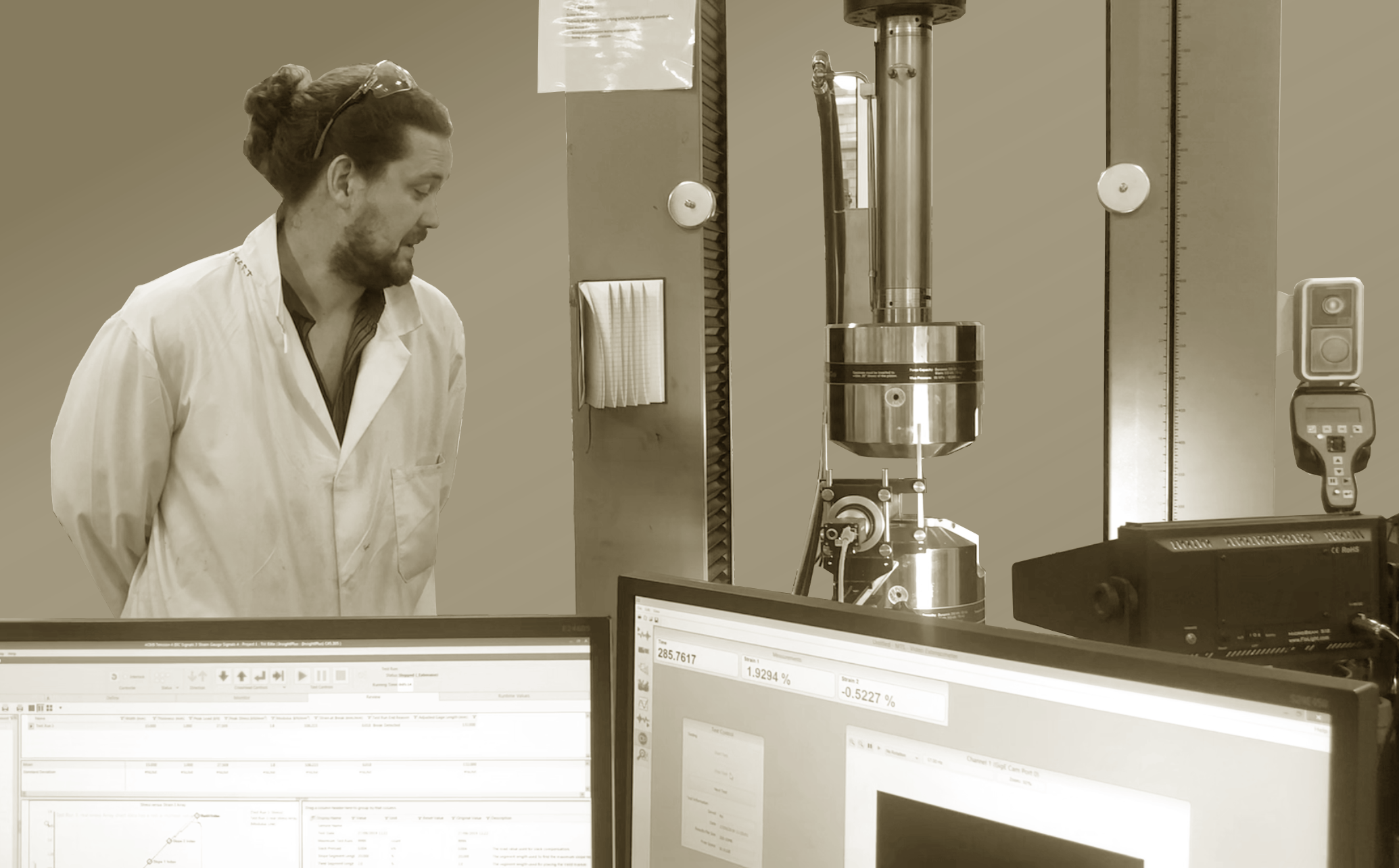 Test rig instrumentation